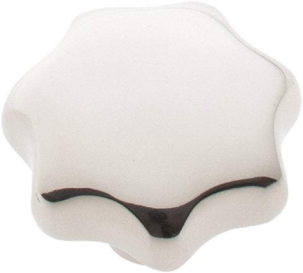 KIPP - 1-1/4" Head Diam, 7 Point Lobed Knob - 1/4" Hole, Stainless Steel - USA Tool & Supply