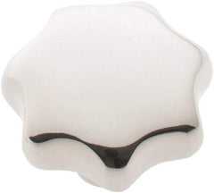 KIPP - 1-1/4" Head Diam, 7 Point Lobed Knob - 1/4" Hole, Stainless Steel - USA Tool & Supply
