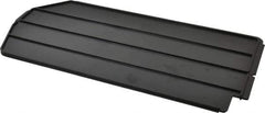 Akro-Mils - 14.8" Wide x 4.4" High, Black Bin Divider - Use with 30240, 30250 - USA Tool & Supply