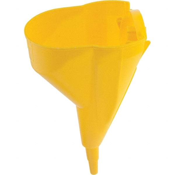 Justrite - 11-1/4 Inch Long, Safety Can Poly Funnel - 1/2 Inch Diameter, Compatible with Type I Safety Cans - USA Tool & Supply