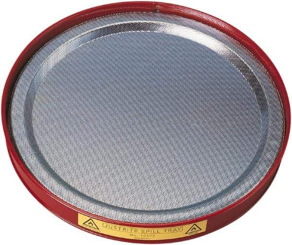 Justrite - Trays & Pans Type: Spill Tray Sump Capacity (Gal.): 1.00 - USA Tool & Supply