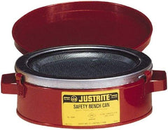 Justrite - Safety Bench Cans & Dip/Wash Tanks Type: Bench Can Capacity (Qt.): 1.00 - USA Tool & Supply