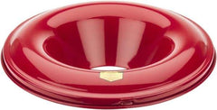 Justrite - Fire Resistant Steel Head - 24 Inch Outside Diameter, 55 Gallon Complete Drum, 7-7/8 Inch Opening Diameter, FM Standards - USA Tool & Supply