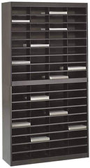 Safco - Deluxe Document Organizer - 72 Compartments, 9" Wide x 3" High x 12-1/4" Deep Compartment - USA Tool & Supply