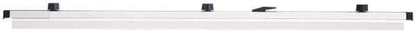 Safco - 36 Inch Wide, Aluminum Vertical Print Storage - 37-3/4 Inch Clamp Width - USA Tool & Supply
