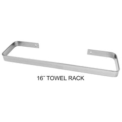 Washroom Shelves, Soap Dishes & Towel Holders; Type: Towel Rod; Holder Type: Towel Rod; Material: Stainless Steel; Mount Type: Wall; Overall Height: 5 in; Finish: Glossy Silver; Material: Stainless Steel; Finish/Coating: Glossy Silver