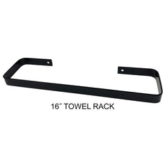 Washroom Shelves, Soap Dishes & Towel Holders; Type: Towel Rod; Holder Type: Towel Rod; Material: Stainless Steel; Mount Type: Wall; Overall Height: 5 in; Finish: Matte Black; Material: Stainless Steel; Finish/Coating: Matte Black