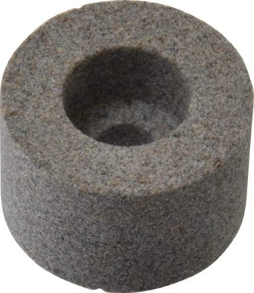 Norton - 60 Grit Aluminum Oxide Type 5 Internal Grinding Wheel - 1-1/2" Diam x 3/8" Hole x 1" Thick, 21,645 Max RPM, Type 5 Medium Grade, K Hardness, Vitrified Bond, No Recess - USA Tool & Supply