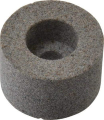 Norton - 60 Grit Aluminum Oxide Type 5 Internal Grinding Wheel - 1-1/2" Diam x 3/8" Hole x 1" Thick, 21,645 Max RPM, Type 5 Medium Grade, K Hardness, Vitrified Bond, No Recess - USA Tool & Supply