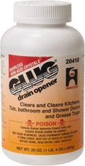Hercules - 20 oz Crystalline Flakes Drain Opener - Unscented - USA Tool & Supply