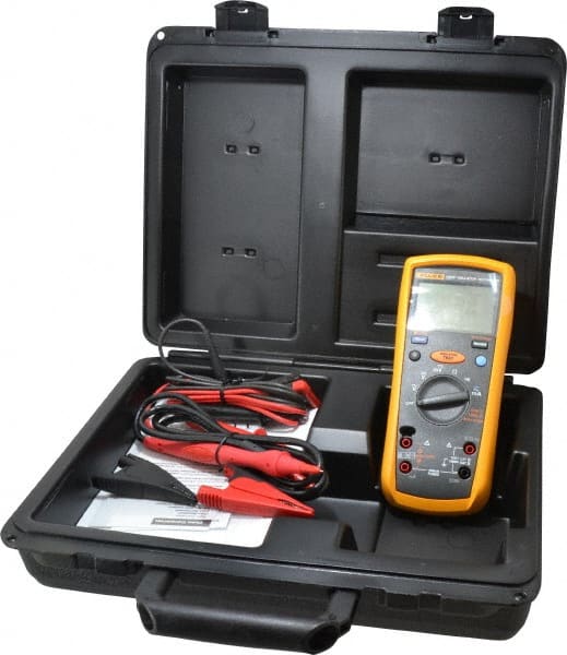 Fluke - 1577, CAT IV, CAT III, 1,000 VAC/VDC, Digital True RMS Auto Ranging Manual Ranging Multimeter - USA Tool & Supply