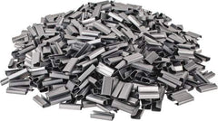 Made in USA - 1/2 Inch Wide, Metal Open Seal - 1,000 Piece - USA Tool & Supply