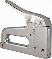 Arrow - Manual Staple Gun - 1/4, 3/8, 1/2, 9/16" Staples, 85 Lb Capacity - USA Tool & Supply