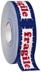 Made in USA - Fragile Shipping Label - 3" High x 1" Wide - USA Tool & Supply