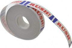 Made in USA - Rush Shipping Label - 3" High x 1" Wide - USA Tool & Supply