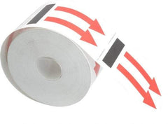 Made in USA - Arrows Shipping Label - 3" High x 4" Wide - USA Tool & Supply