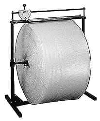 Value Collection - 72" Wide, Roll Storage Stands - Holds up to 48" Diameter Rolls, up to 300 Lb Max - USA Tool & Supply