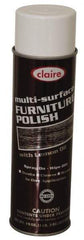 Made in USA - 20 Fluid Ounce Furniture Polish - Lemon Scent, Aerosol - USA Tool & Supply