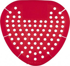 Fresh Products - Vinyl Urinal Screen - Red, Cherry Scent - USA Tool & Supply