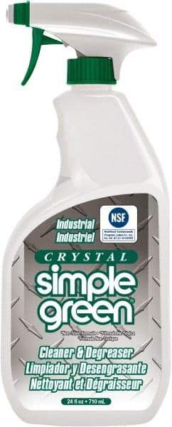 Simple Green - 24 oz Spray Bottle Cleaner/Degreaser - Liquid, Biodegradable, Unscented - USA Tool & Supply