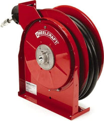 Reelcraft - 30' Spring Retractable Hose Reel - 2,600 psi, Hose Included - USA Tool & Supply