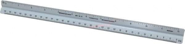 Staedtler - 12 Inch Long, Plastic Triangular Scales - USA Tool & Supply