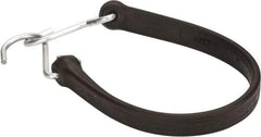 The Perfect Bungee - Heavy Duty Tie Down with S Hook - 18" OAL, Black - USA Tool & Supply