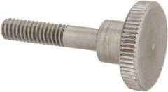 KIPP - 16mm Head, Knurled Knob - Threaded Stem, Stainless Steel - USA Tool & Supply