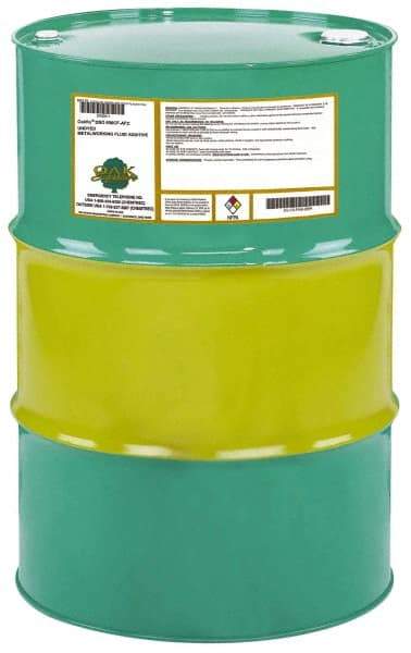 Oak Signature - Oakflo DSO 650CF-AFC, 55 Gal Drum Cutting Fluid - Water Soluble, For Broaching, Drilling, Gear Cutting, Reaming, Tapping, Turning - USA Tool & Supply