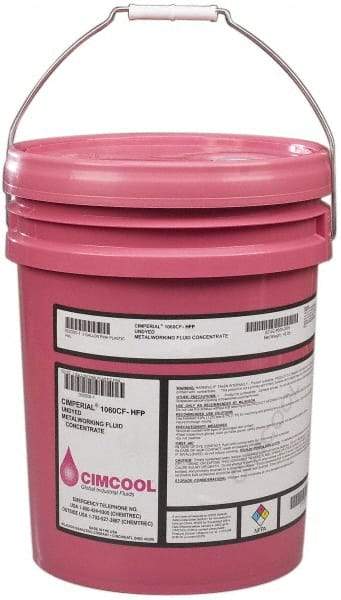 Cimcool - Cimperial 1060CF-HFP, 5 Gal Pail Cutting Fluid - Water Soluble - USA Tool & Supply