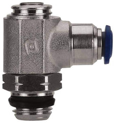 Value Collection - 145 Max psi, Meter Out Screw Adjusted Flow Control Valve - Buna N O Ring, 3/8" Tube Outside Diam - USA Tool & Supply