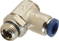 Value Collection - 145 Max psi, Meter Out Screw Adjusted Flow Control Valve - Buna N O Ring, 3/8" Tube Outside Diam - USA Tool & Supply