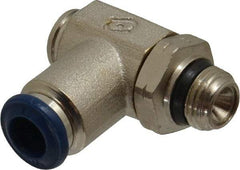 Value Collection - 145 Max psi, Bi Directional Screw Adjusted Flow Control Valve - Buna N O Ring, 1/8" Tube Outside Diam - USA Tool & Supply