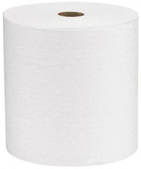 Kimberly-Clark Professional - Hard Roll of 1 Ply White Paper Towels - 8" Wide, 600' Roll Length - USA Tool & Supply