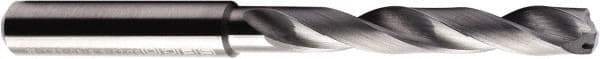 Seco - 13.5mm 140° Solid Carbide Jobber Drill - Multilayer TiAlN Finish, Right Hand Cut, Spiral Flute, 4.881" OAL - USA Tool & Supply