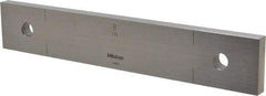 Mitutoyo - 8" Rectangular Steel Gage Block - Accuracy Grade AS-1, Includes Certificate of Inspection - USA Tool & Supply