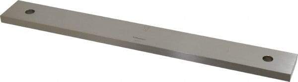 Mitutoyo - 12" Rectangular Steel Gage Block - Accuracy Grade AS-1, Includes Certificate of Inspection - USA Tool & Supply