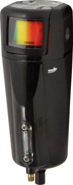 Parker - 63 CFM Oil, Dust, Water, Particulate Filter - 3/8" NPT, 250 psi, Auto Drain - USA Tool & Supply