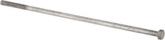 Value Collection - 7/8-9 Thread, 30" Length Under Head, Steel Hex Head Bolt - Hot Dipped Galvanized Coated, UNC Thread, ASTM A307, Grade 2 - USA Tool & Supply