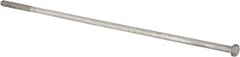 Value Collection - 7/8-9 Thread, 36" Length Under Head, Steel Hex Head Bolt - Hot Dipped Galvanized Coated, UNC Thread, ASTM A307, Grade 2 - USA Tool & Supply