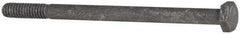 Value Collection - 1/4-20 Thread, 4" Length Under Head, Steel Hex Head Bolt - Hot Dipped Galvanized Coated, UNC Thread, ASTM A307, Grade 2 - USA Tool & Supply