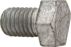Value Collection - 1/2-13 Thread, 3/4" Length Under Head, Steel Hex Head Bolt - Hot Dipped Galvanized Coated, UNC Thread, ASTM A307, Grade 2 - USA Tool & Supply
