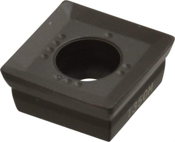 Seco - SONX09T304 M10 Grade T350M Carbide Milling Insert - TiCN/Al2O3 Finish, 0.156" Thick, 0.376" Inscribed Circle, 0.016" Corner Radius - USA Tool & Supply