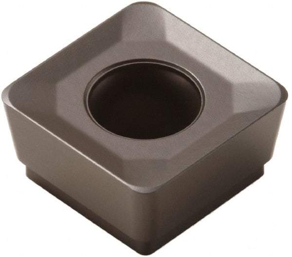 Seco - SCET120612 M11 Grade T350M Carbide Milling Insert - TiCN/Al2O3 Finish, 1/4" Thick, 1/2" Inscribed Circle, 0.047" Corner Radius - USA Tool & Supply