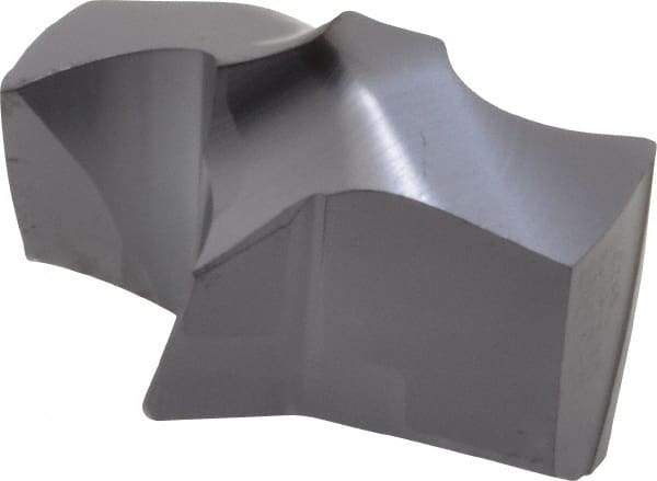 Kennametal - Series KSEM, 19.27mm Diam Grade KC7320 140° Replaceable Drill Tip - Carbide, AlTiN Finish, 2 Seat Size - USA Tool & Supply