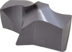 Kennametal - Series KSEM, 19.27mm Diam Grade KC7320 140° Replaceable Drill Tip - Carbide, AlTiN Finish, 2 Seat Size - USA Tool & Supply