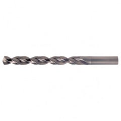 #13 RHS / RHC HSS 135 Degree Split Point Wide Land Parabolic Drill - Bright - USA Tool & Supply
