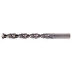 #14 RHS / RHC HSS 135 Degree Split Point Wide Land Parabolic Drill - Bright - USA Tool & Supply