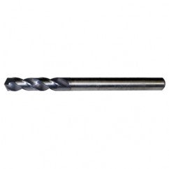 #20 RHS / RHC HSS-CO 8% (M42) 135 Degree Split Point Q-AMD Aircraft Maintenance Short Flute Jobber Drill - TiCN - USA Tool & Supply
