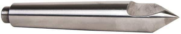 Riten - 3/4" Head Diam, Carbide-Tipped Steel Standard Point Half Dead Center - Jarno 6 Taper, 3/4" Point Diam, 1-1/8" Point Length, 4-1/2" OAL - USA Tool & Supply